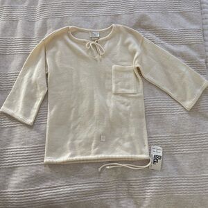 Vintage Sidney Gould “it’s pure Gould” Wool and Acrylic Cream Women’s‎ Sweater